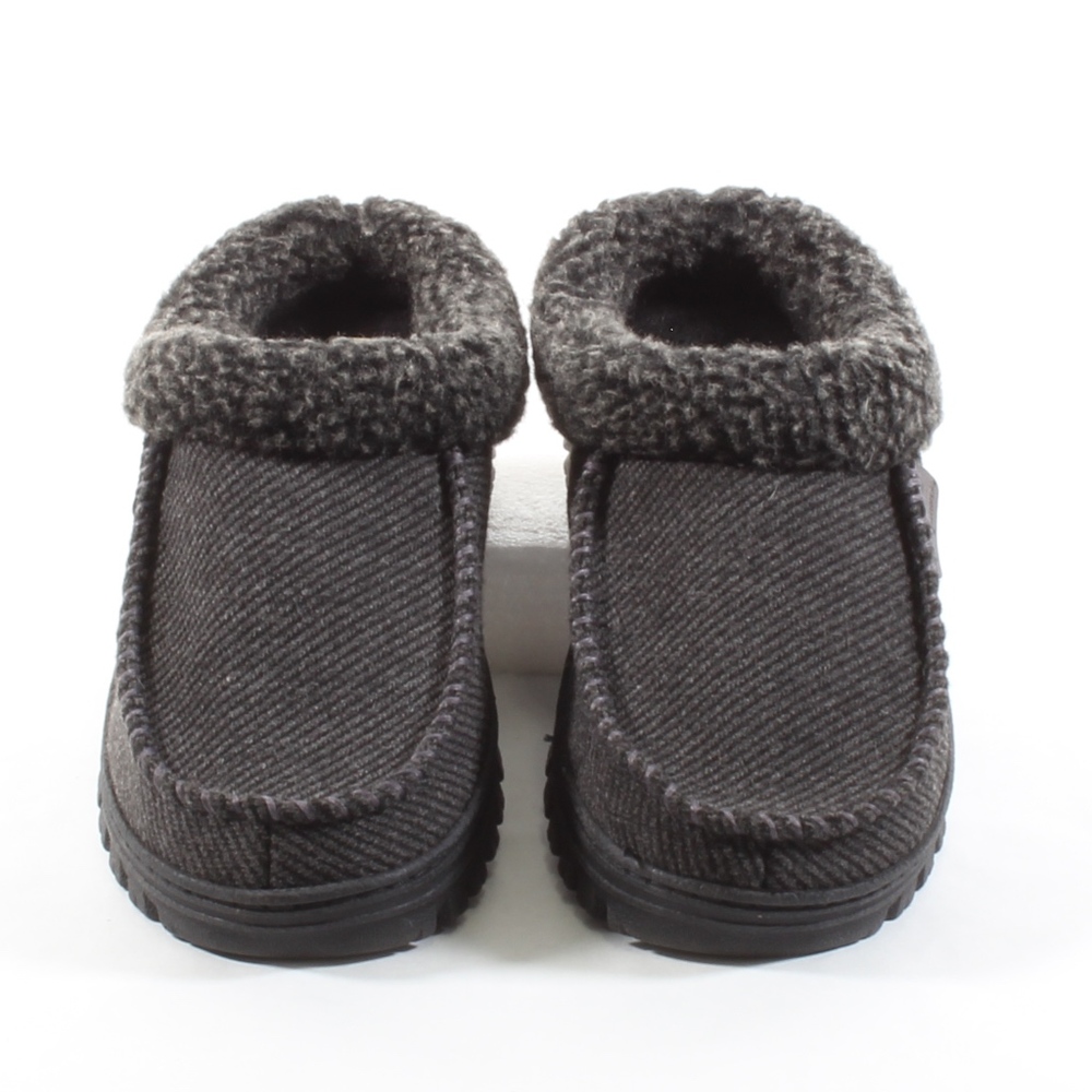 Dearfoams Mens Moccassin Clog Memory Foam Slippers - Picture 4 of 8